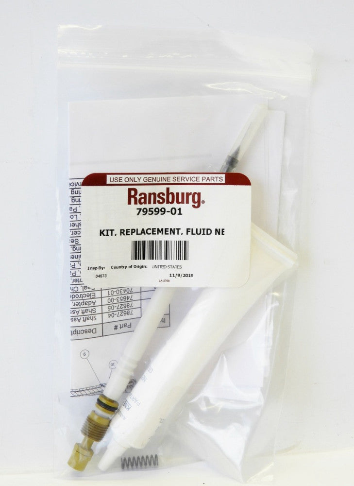 Ransburg 79599-01, Replacement Fluid Needle Packing Kit R90 Cascade, Assembled,