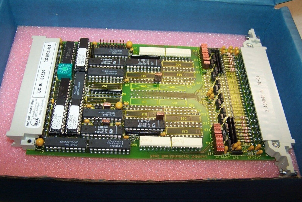 NEW MSC TUTTLINGEN CIRCUIT BOARD IDC 16  S02.02 0232002.005 