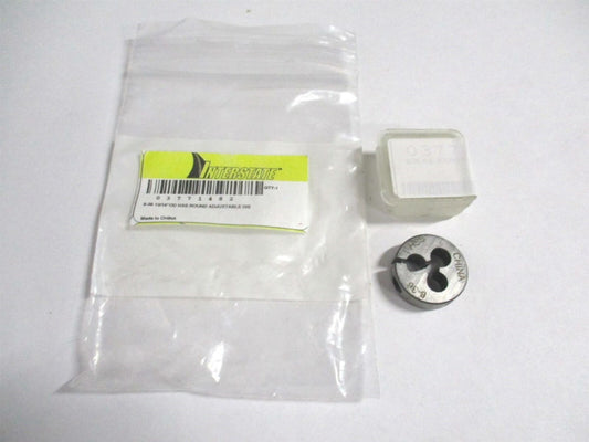 (314-1028) #8-36 UNF x 13/16" High Speed Steel RH Round Adjustable Die 
