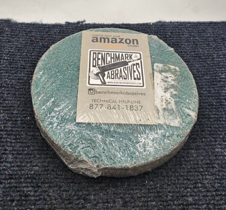 (QTY 10) Benchmark Abrasives Premium Zirconia Flap Sanding Disc