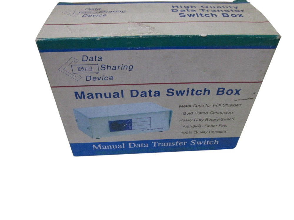 DATA SHARING DEVICE DW-HD15AB MANUAL DATA SWITCH BOX NSMP