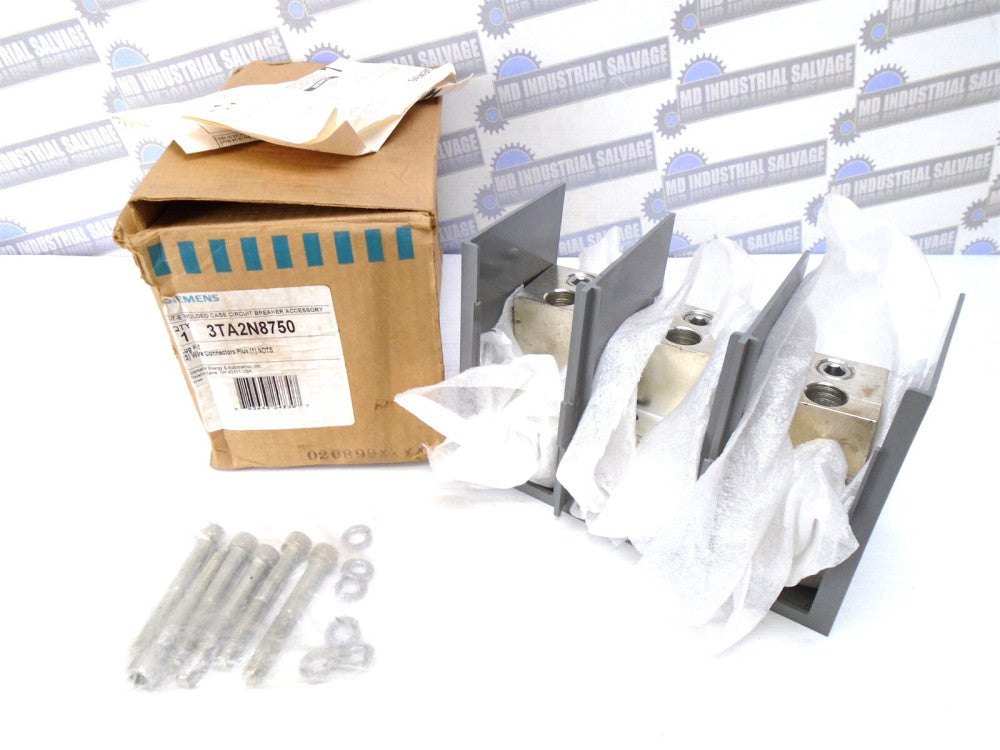 SIEMENS - 3TA2N8750 - Mechanical Terminal Lug Kit, 500 to 750 kcmil (NEW in BOX)