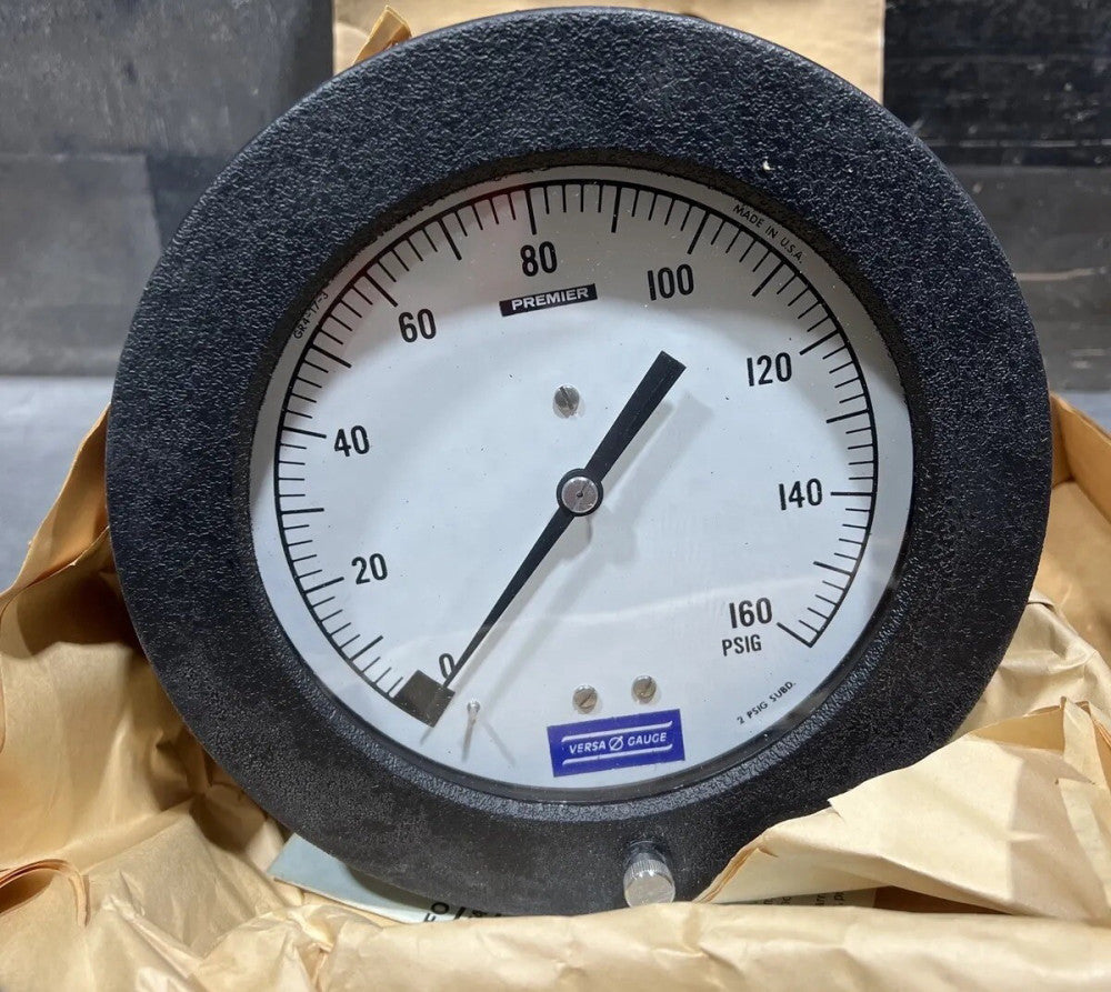 Versa Gauge Differential Pressure Instrument Gauge 0-160 Nos Surplus