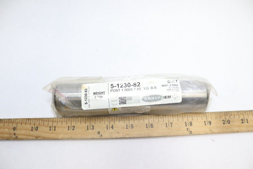 Danly Press Fit Ball Bearing Guide Post Hardened Steel 1-1/2" x 7-1/2" x 3/8"-10