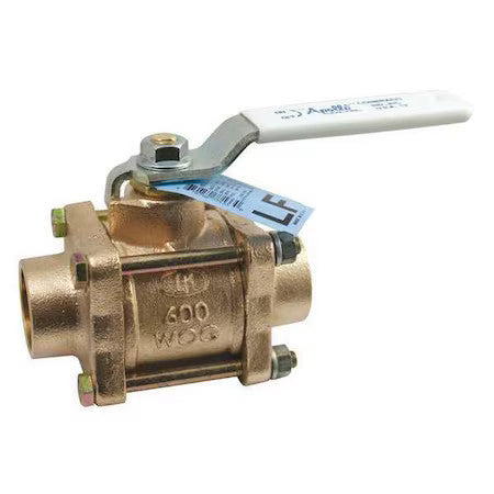 Apollo Valves 82Lf20301 1/2" Sweat Bronze Ball Valve Inline
