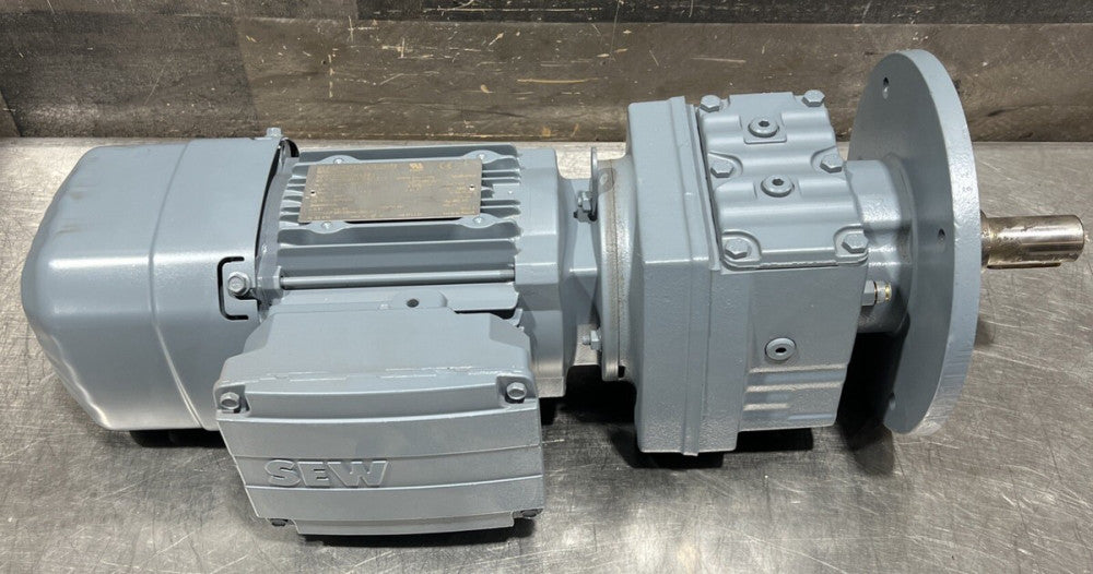 SEW EURODRIVE RF37 DRS71M4BE1 GEARMOTOR Nos Surplus