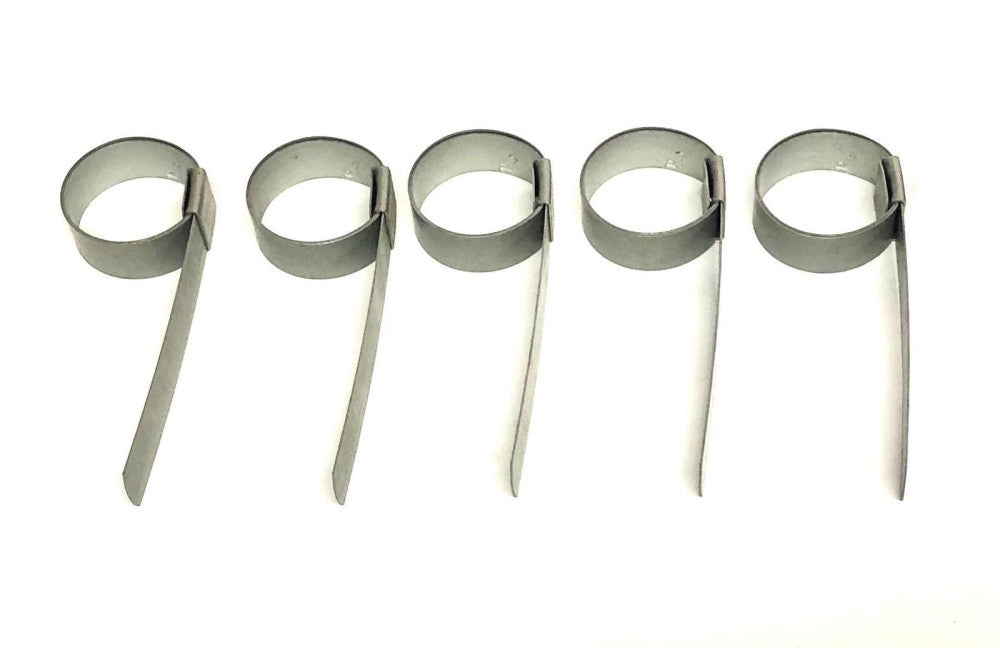 Band-It 1-1/4X5/8X.025 Inch Center Punch Clamp CP0524 [Lot of 5] NOS
