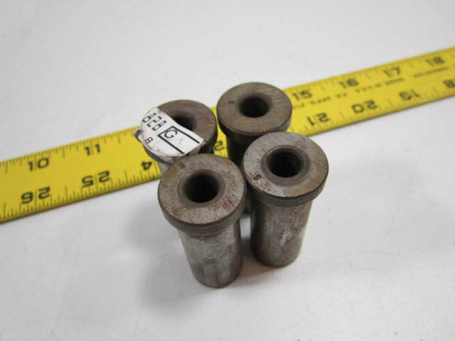 (H48-28)"S" x 3/4 x 1-3/4" Head Press Drill Bushings - Lot of 4 