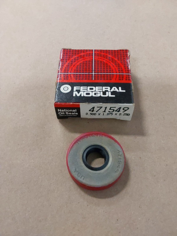 National 471549 Nitrile Oil Seal - Solid, 0.500 in Shaft X 1.375 X 0.250