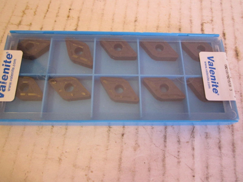 (10) Valenite Carbide Turning Inserts Style: DNMG 433 M5 Grade: VP1510 New