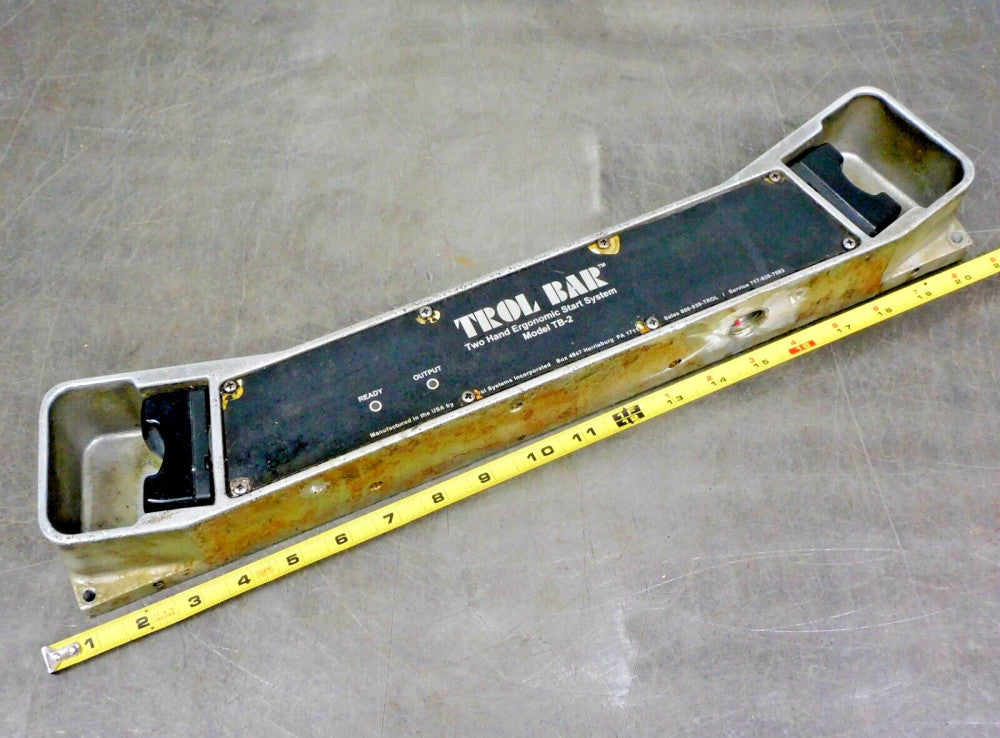 Nolatron TB-2 Two-Hand Start Bar 115V AC 50/60Hz 8W 8A AWG#14-#22