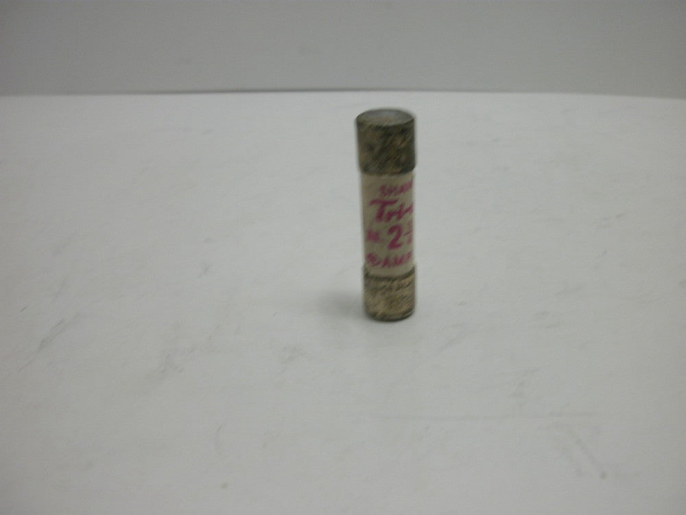 SHAWMUT TRM 2 1/4 FUSE TRI-ONIC 2 1/4 AMP TIME DELAY 250 V OR LESS