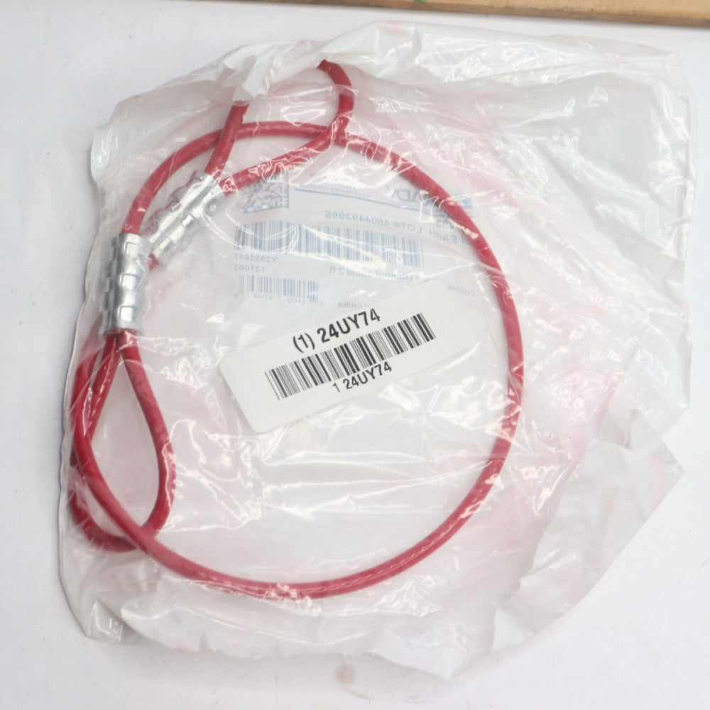 Brady Double Looped Lockout Cable 19" dia x 2-ft 24UY74 131063