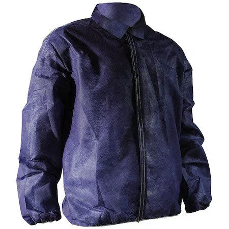 Cellucap 6512Ebhlxx Disposable Lab Coat, Polypropylene, Hook-And-Loop Closure,