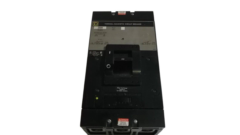 SQUARE D Q4L3250 CIRCUIT BREAKER 250A UNMP