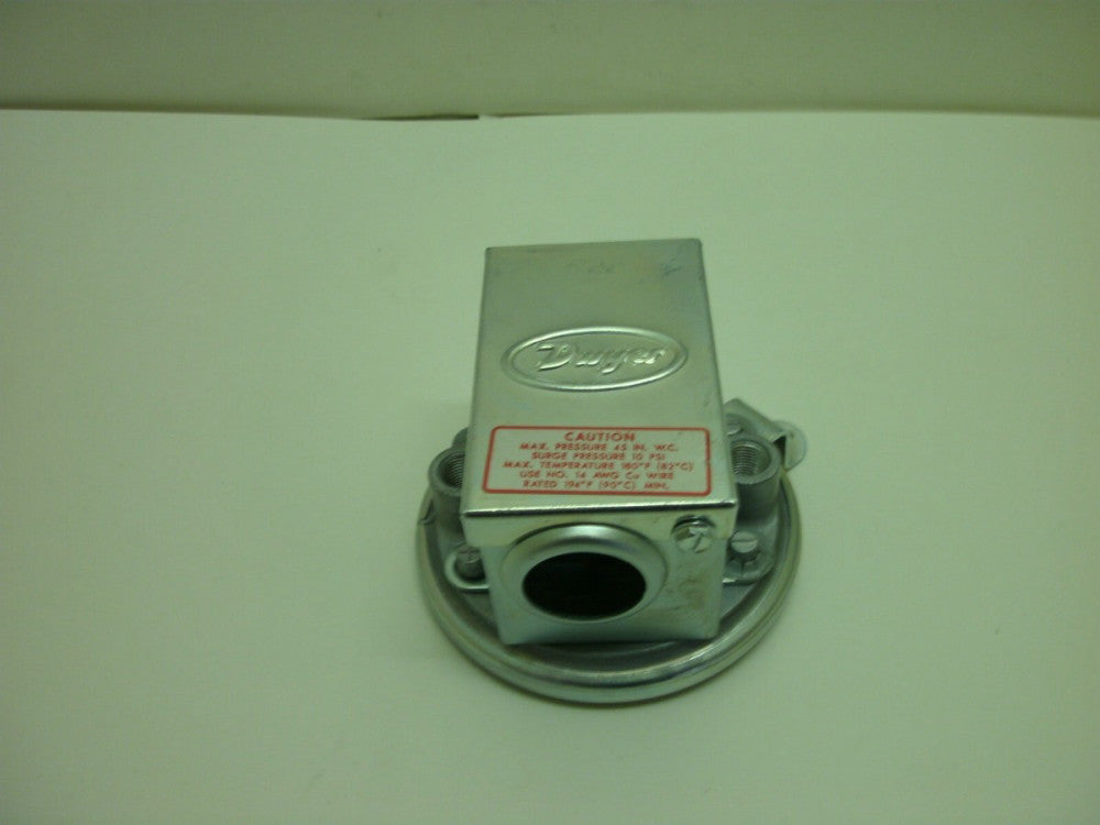 DWYER 1910-00 PRESSURE SWITCH LOW DIFFERENTIAL 10 PSI 15A 125/480 VAC NEW NO BOX