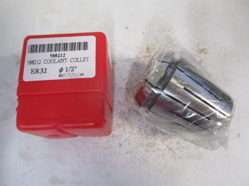 (588212) 1/2" ER32 ER Coolant Collet 