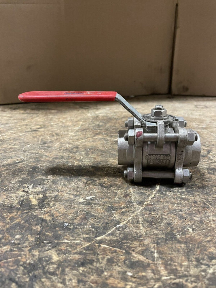 Festo 3/4” Manual 316 Stainless Steel Weldable Ball Valve