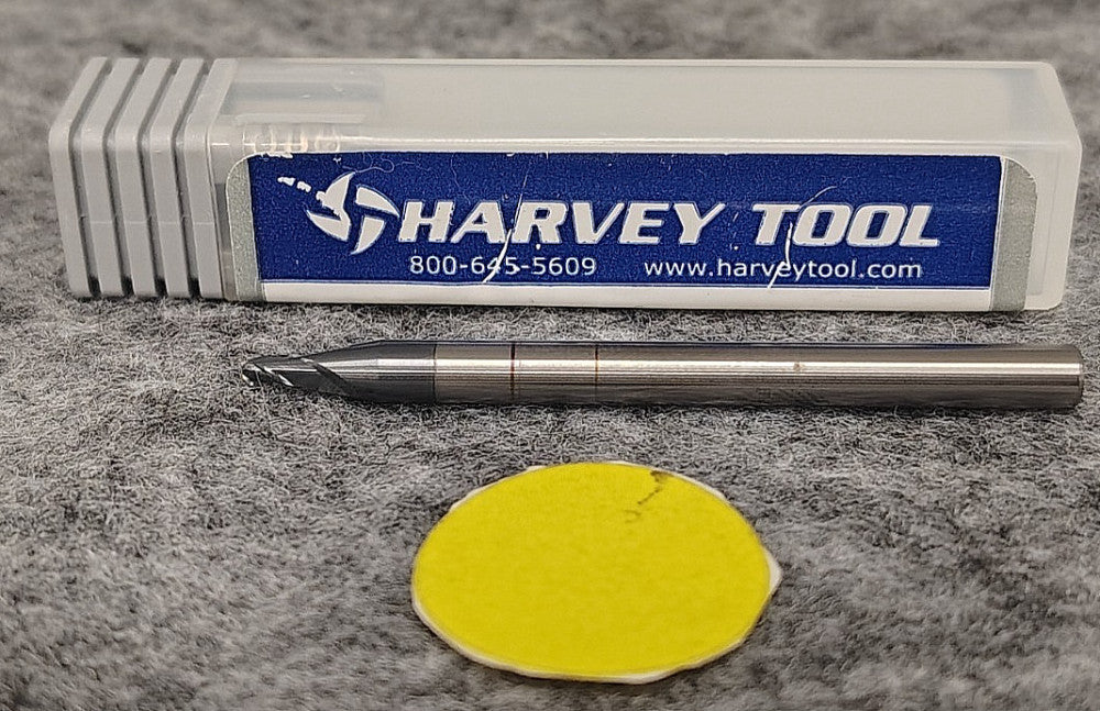 HARVEY TOOLS HELIX ENDMILL 3 FLUTES 4MM SHANK DIAM 50MM OAL 968045-C6