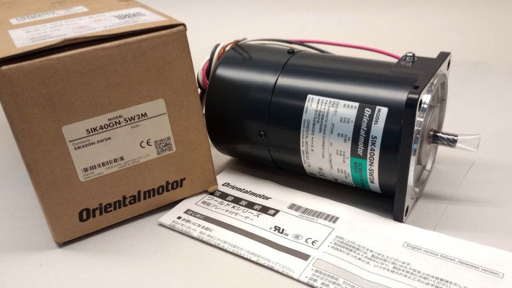 Oriental Motor 5IK40GN-SW2M AC Magnetic Brake Motor 40W 200/220/230V