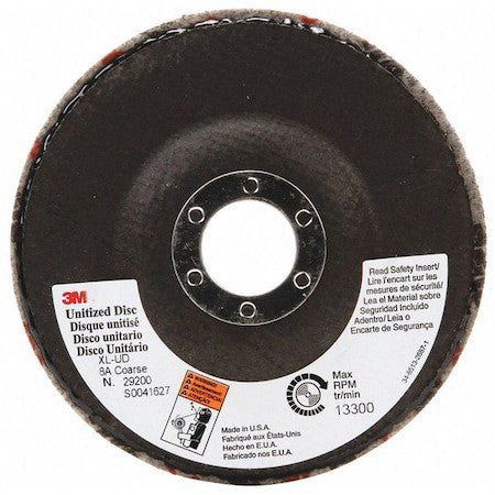 Scotch-Brite 7000028516 Non-Woven Depressed Center Disc, 4 1/2 In Dia, 4 1/2 In