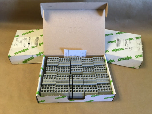 *LOT OF 249* WAGO 282 60947-7-1 TERMINAL BLOCK (KB)