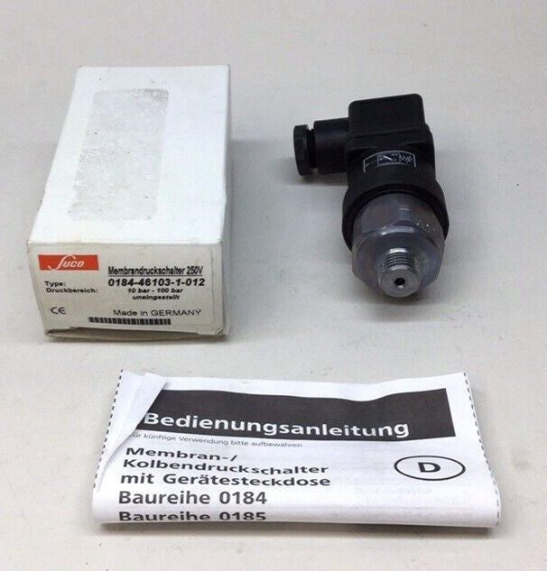 Suco 0184-46103-1-012 Pressure Switch Membrane