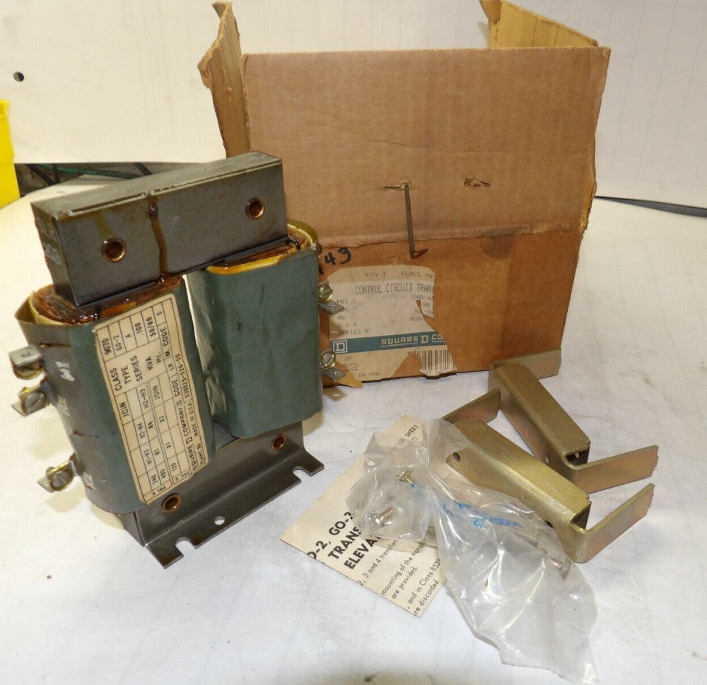SQUARE D .100KVA 480/120V TRANSFORMER 9070 G0-2