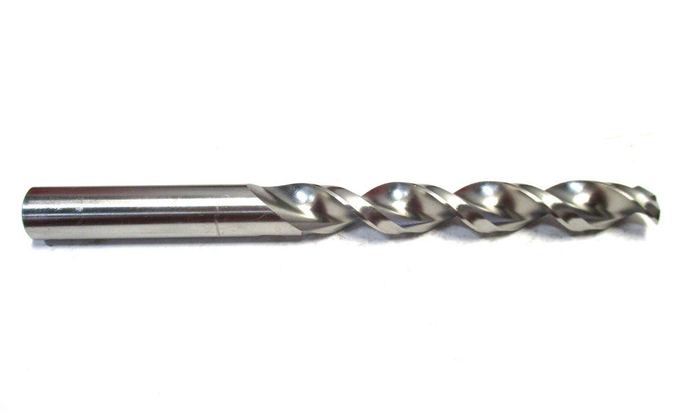 NEW 9/16" x 9/16" x 4-1/2" x 6-5/8" 130° RH Cobalt Parabolic Flute Jobber Drill