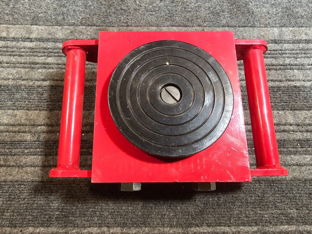 Vevor CRA Tank Truck 6 Ton Industrial Machinery Mover 360 Rotation Cap, Red