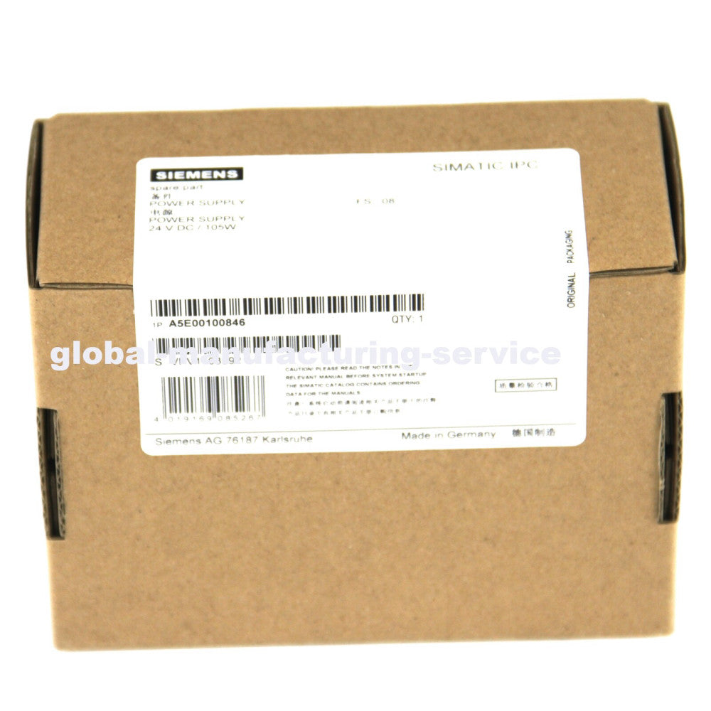 NEW Siemens A5E00100846 PLC Power Supply Module