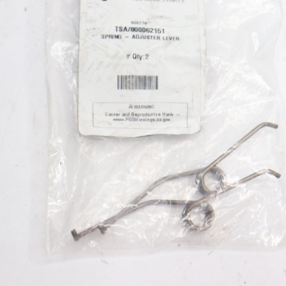 (2-Pk) Unisource Adjuster Lever Spring 800062151