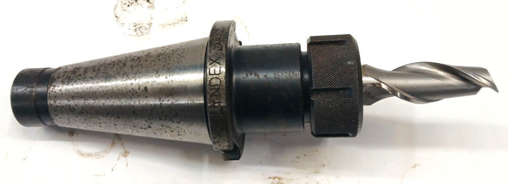 LYNDEX ENDMILL TOOLHOLDER CAT 50 PROJECTION 3-1/2 IN. ENDMILL DIA 1 IN.