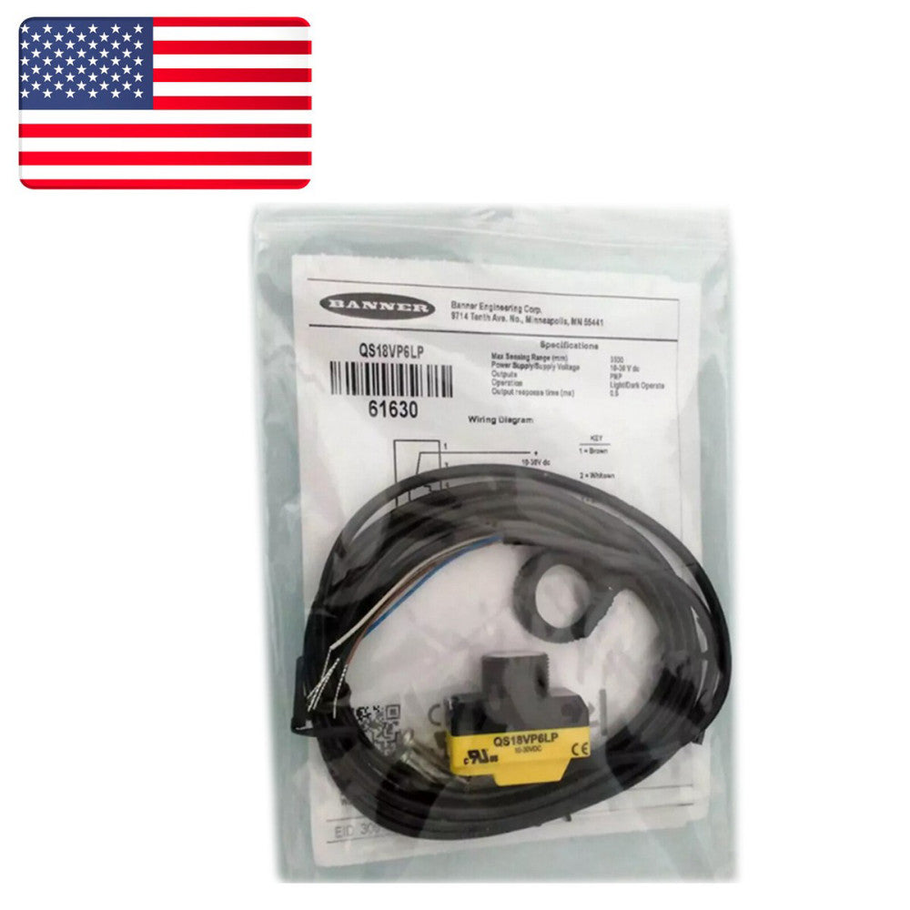 New In Bag BANNER QS18VP6LP Photoelectric Sensor Switch - US Stock