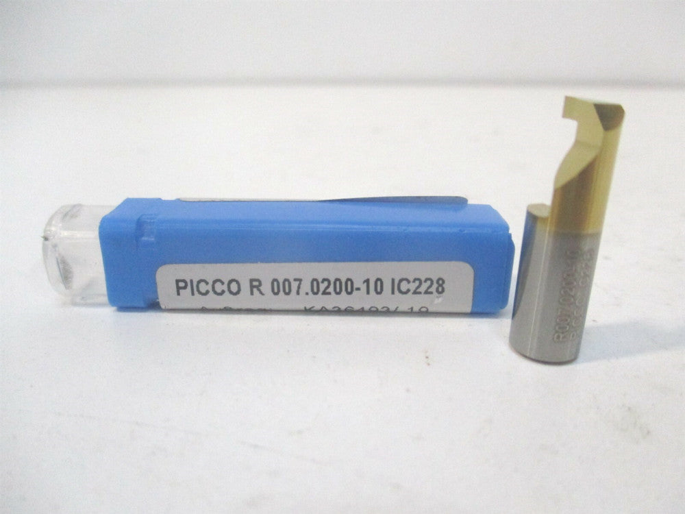 Picco (6402401) 6.8mm x 0.354" x 7mm x 0.9843" OAL Solid Carbide RH Boring Bar