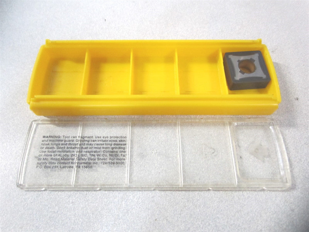 Kennametal (3751683) SNMG643RP KCP25 Solid Carbide Square Turning Insert