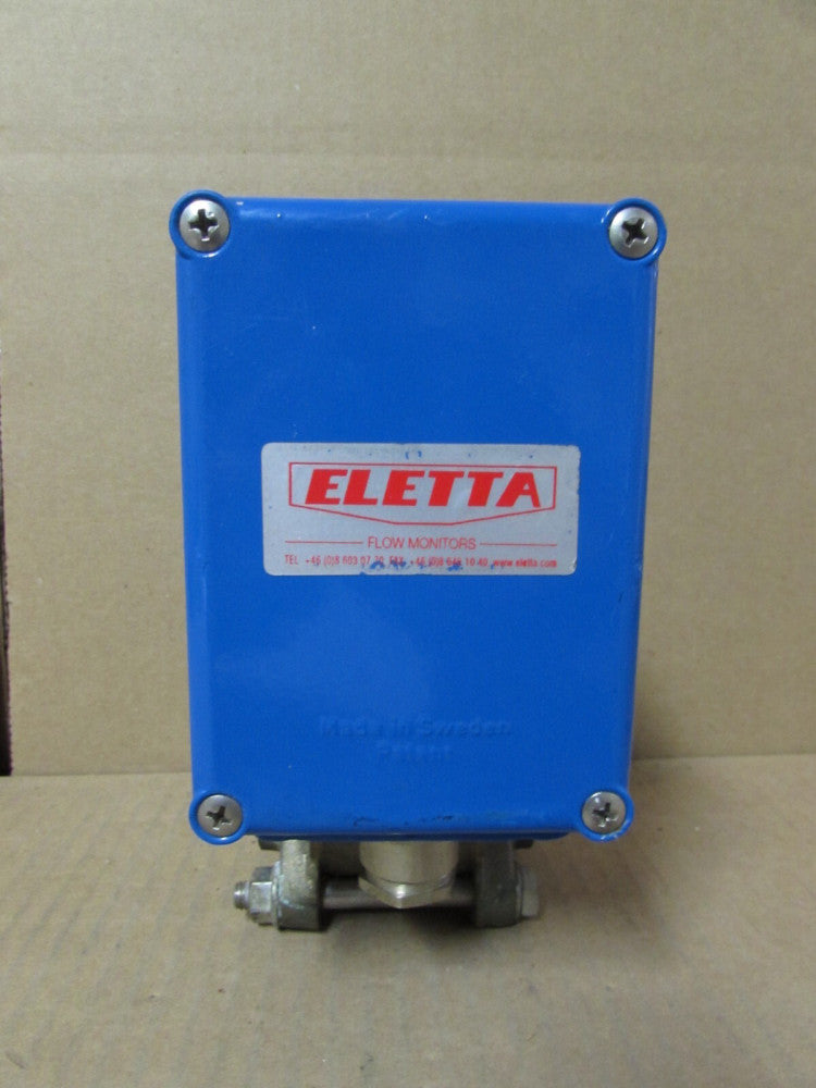 ELETTA, V1-GL20, OIL FLOW MONITOR 3-6 lpm 3/4" NPT, XLNT TAKEOUT!! MAKE OFFER!!