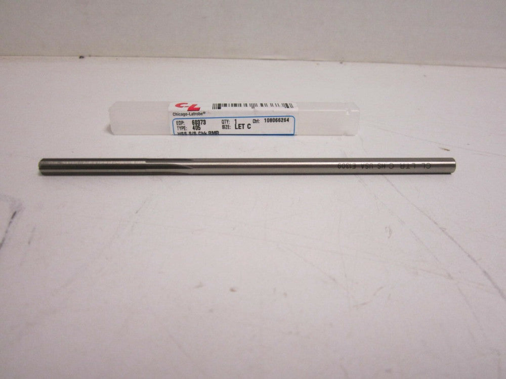 Cleveland (60373) (.2420) x 6" x 1-1/2" Letter C Chucking Reamer New