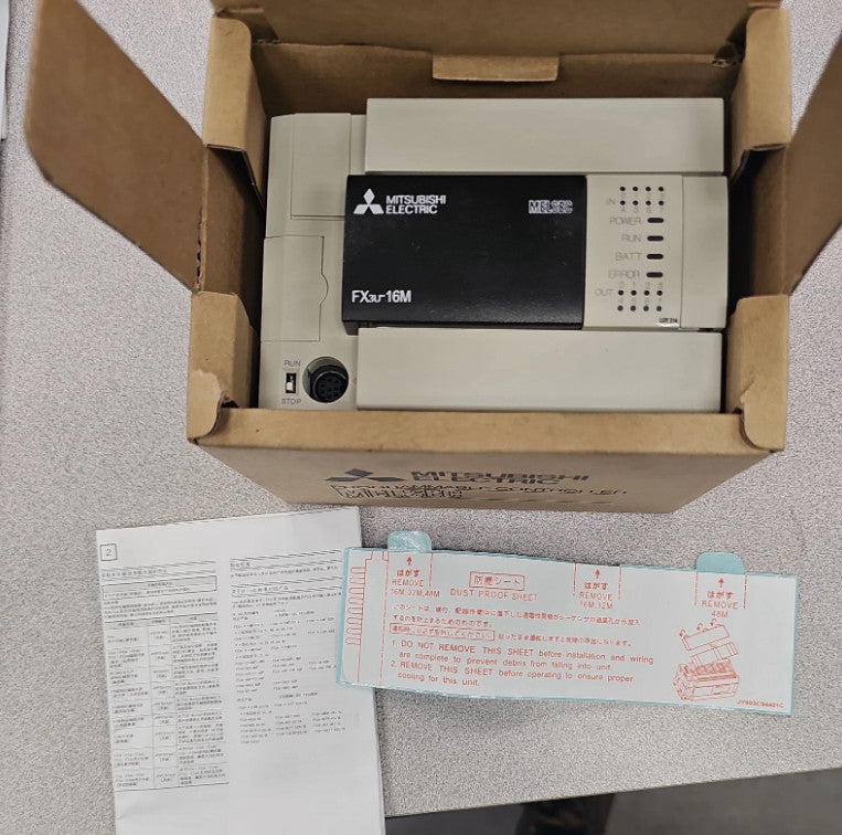 New Mitsubishi FX3U-16MR/ES-A FX3U16MRE Programmable Logic Controller