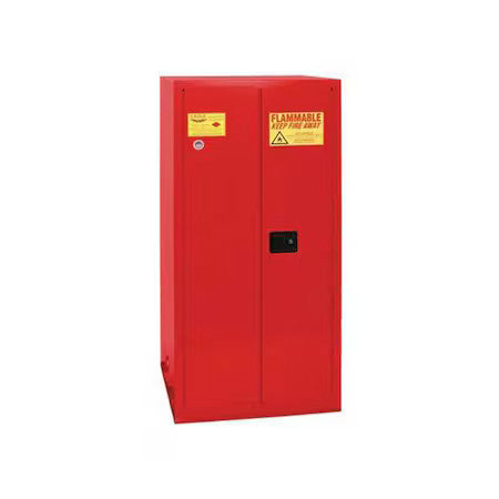Eagle 1926Xred Hazardous Material Storage Cabinet, 55 Gal, 1 Shelves, Steel, 34