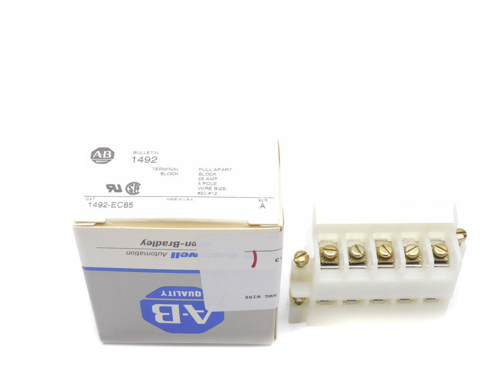 ALLEN BRADLEY 1492-EC85 SER. A 25A (GY/BL) NSMP