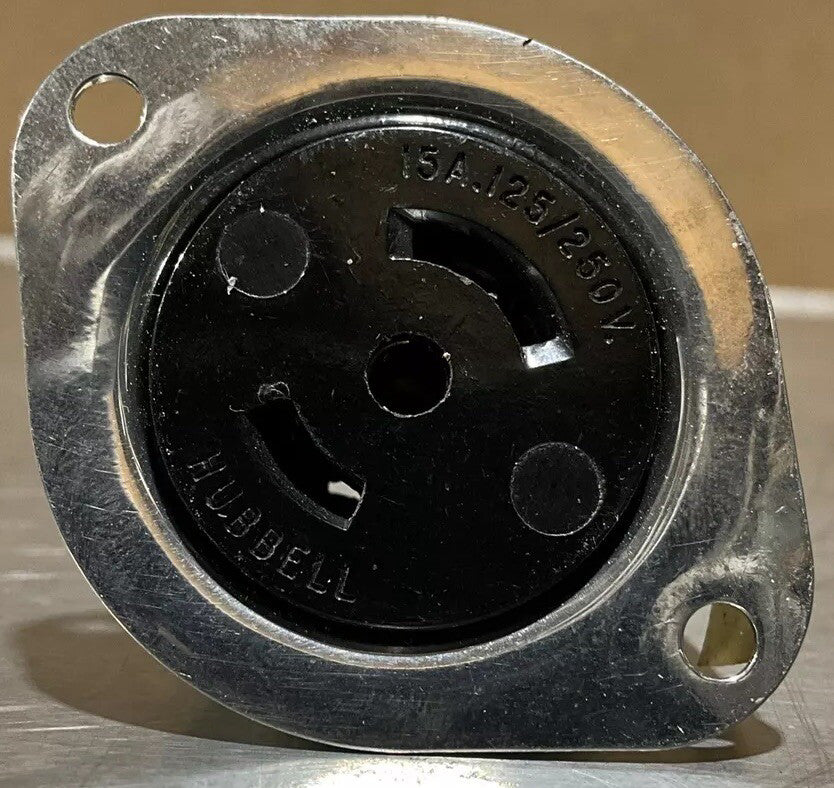 Hubbell HBL7487 15A.125/250V Nos Surplus No Original Box