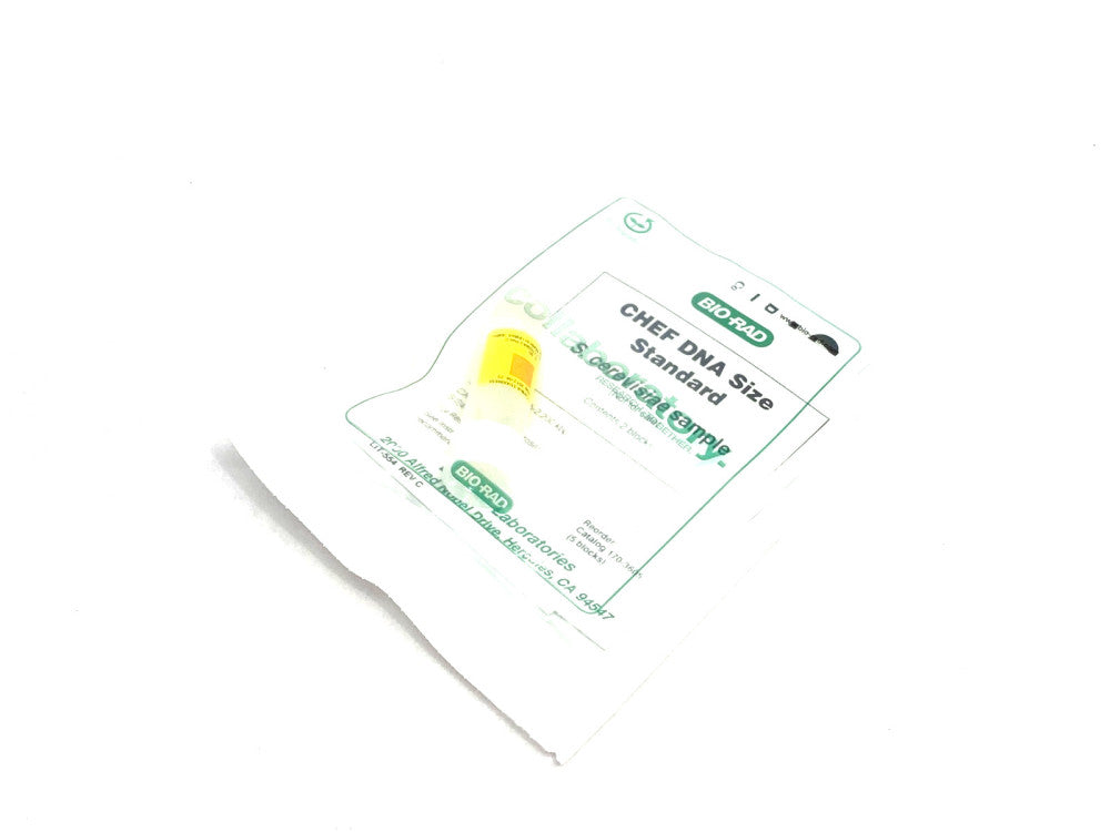 Bio Rad 1703605 CHEF DNA PFGE Size Marker Agarose Blocks 0.225–2.2 Mb 2 BLOCKS