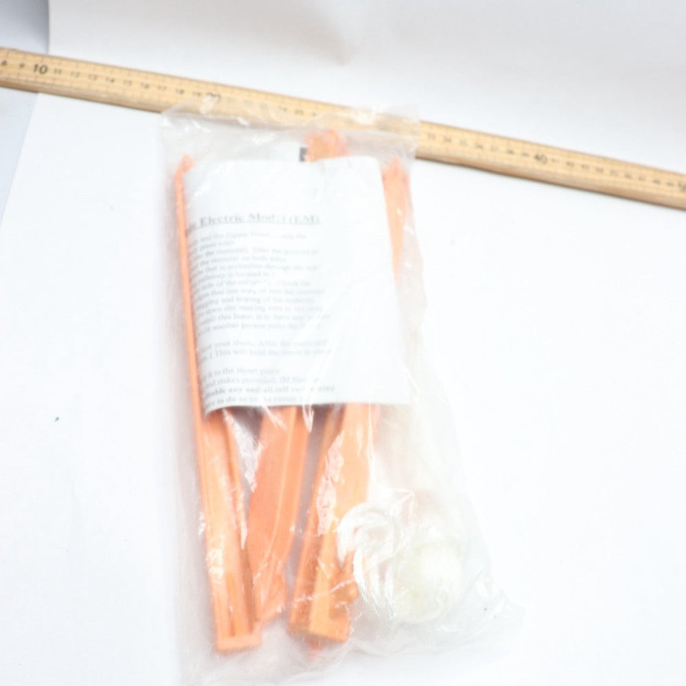 (4-Pk) Vista Electric Orange Stake EM 