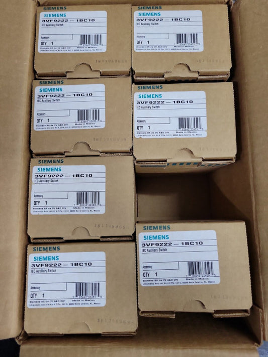 1- Siemens 3VF9222-1BC10 3VF92221BC10 IEC Auxiliary Switch