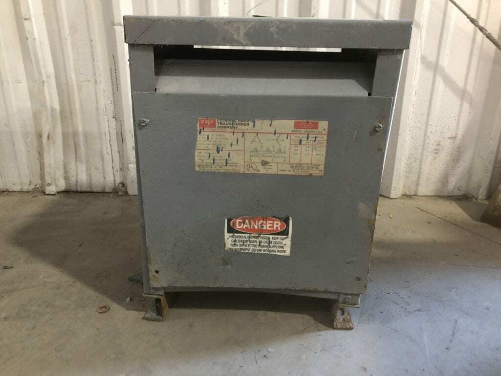 FPT FH7.5CFMD-2 7.5KVA Dry-Type Transformer 460V 460/266V 60Hz 3PH