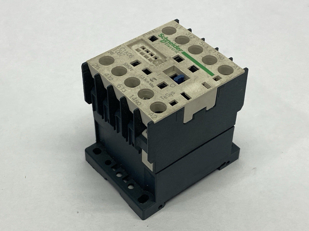 Schneider Electric LC1K0610B7 Contactor 3P 6A 440V 24VAC Coil
