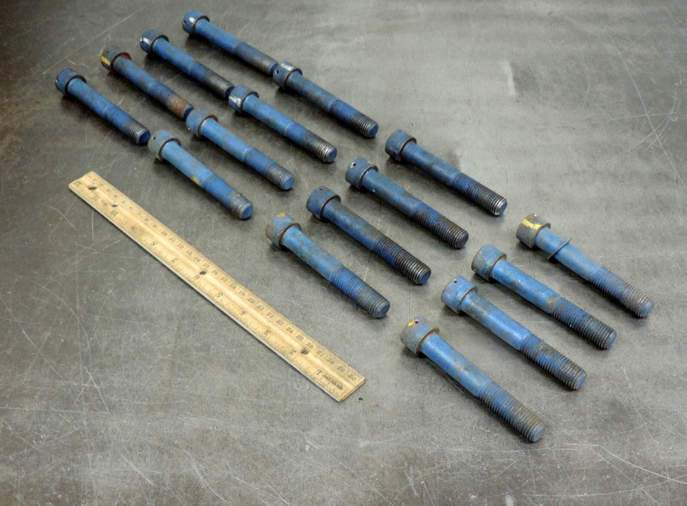 Industrial Socket Head Metric Cap Allen Bolt  M16x 100MM Lot of Sixteen (16)