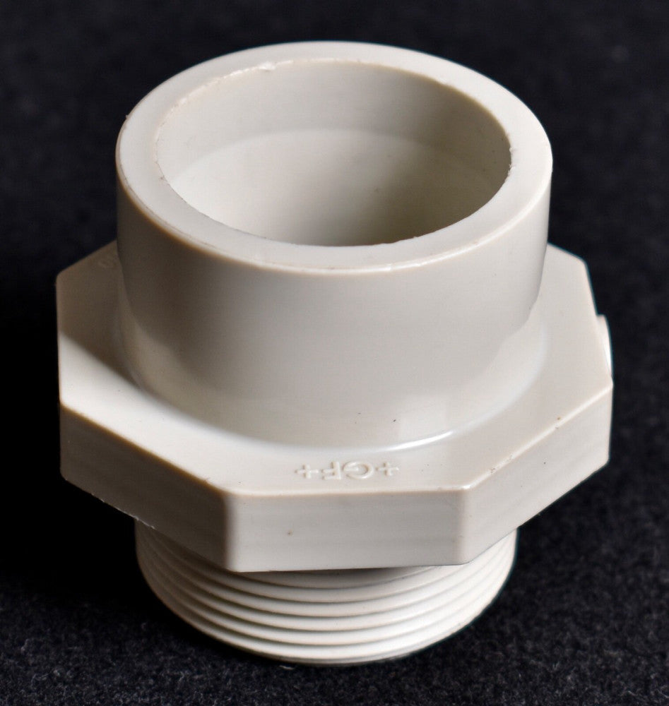 Georg Fischer 50mm 1-1/2" Male Adapter NRT + PP Butt Fusion 727.914.660