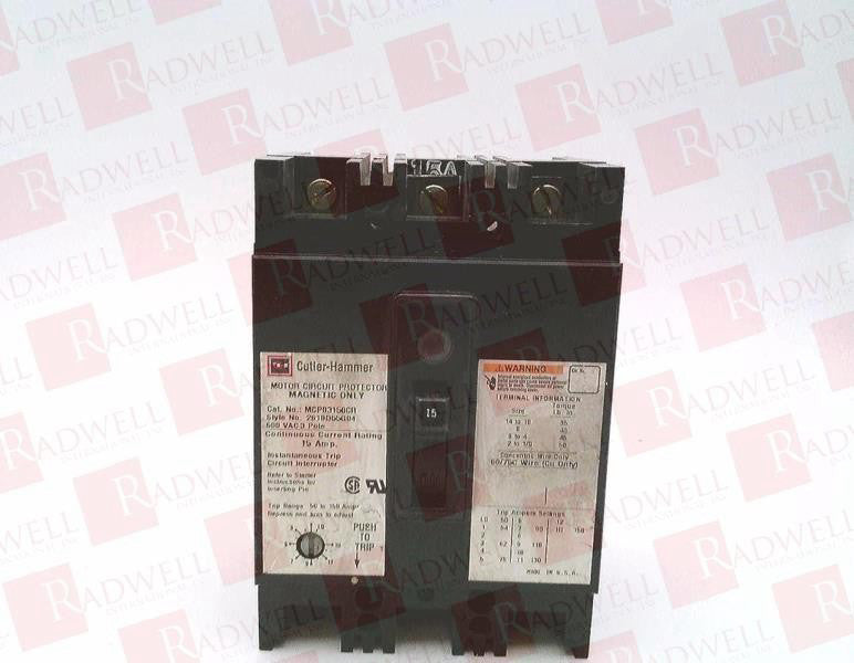 EATON CORPORATION MCP03150R / MCP03150R (NEW IN BOX)